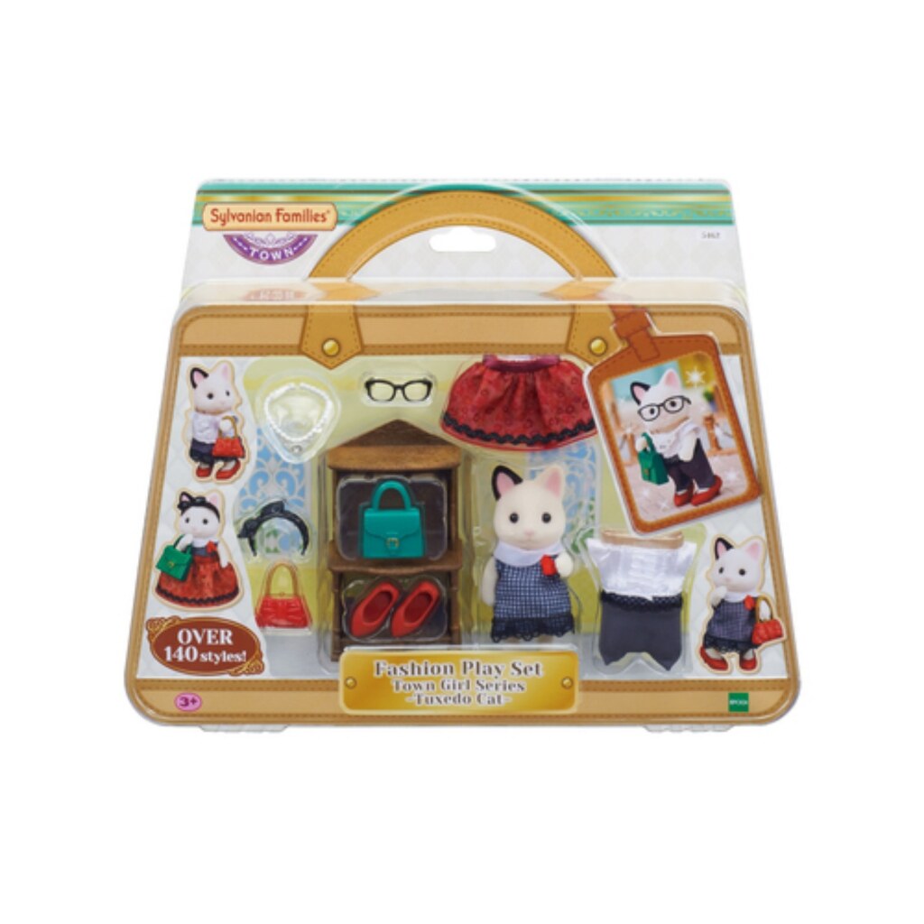 Sylvanian Families 5462 Módna hracia sada Mačka v smokingu