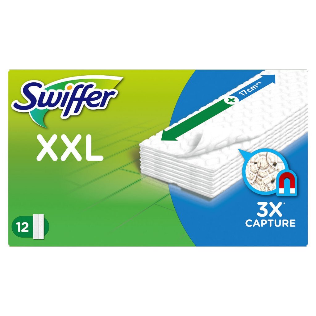 Swiffer Dry Maxi XXL podlahové utierky 12 kusov