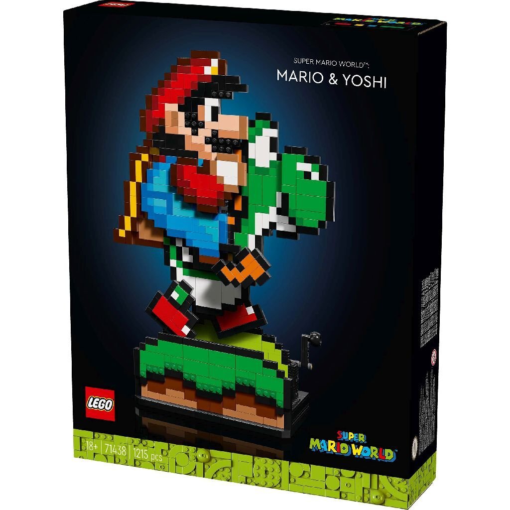 Lego Super Mario 71438 Vystavovací model Maria a Yoshiho