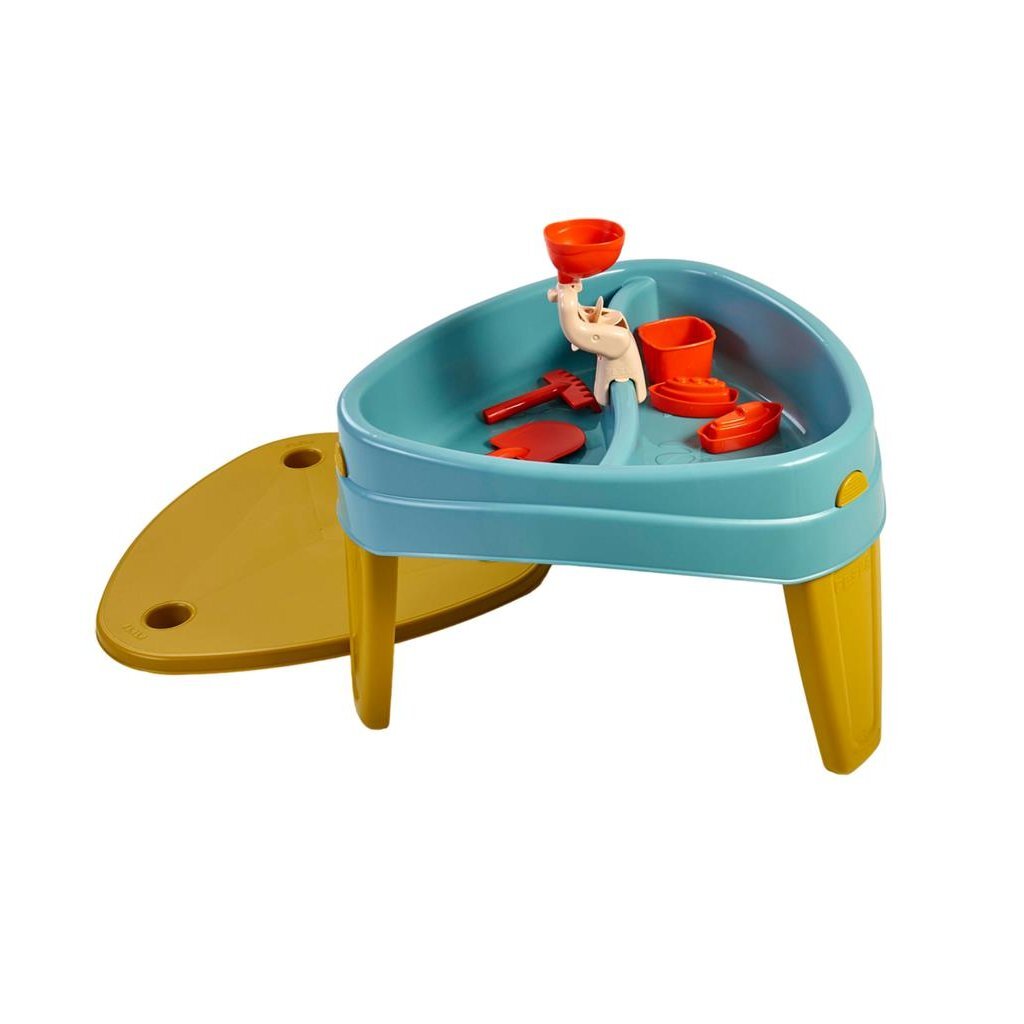 Herný stôl Feber Casual 3v1 modrý/zelený