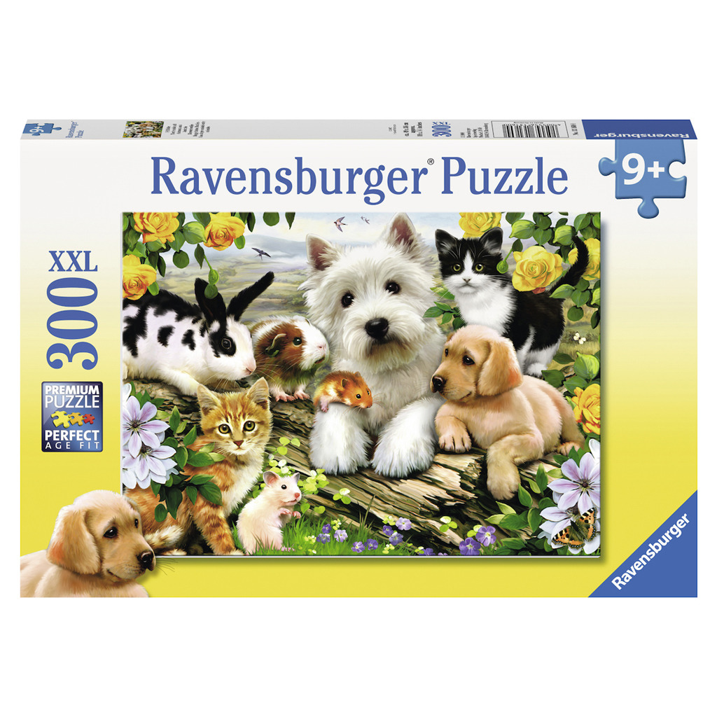 Ravensburger Puzzle Zvierací priatelia 300 dielikov