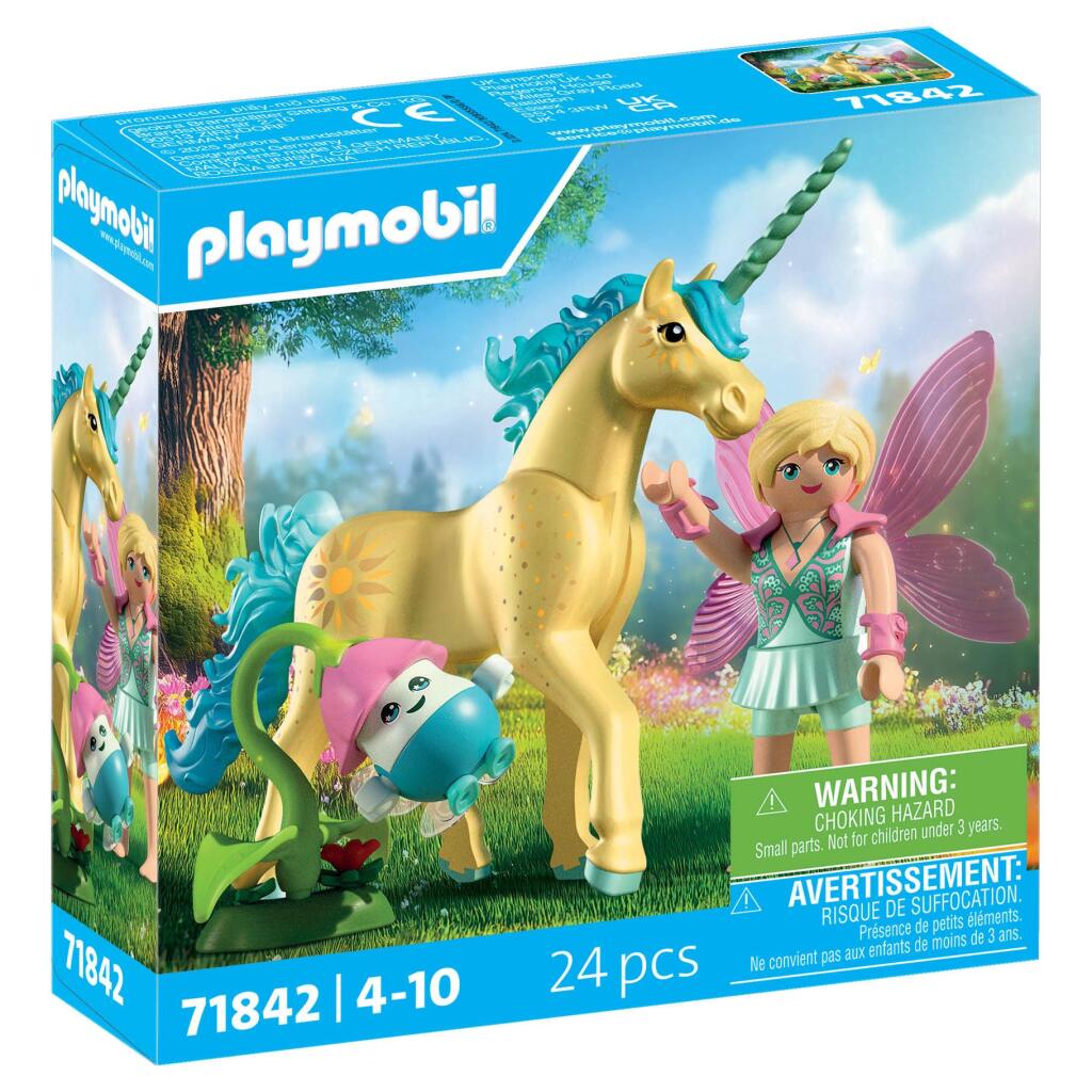 Playmobil 71842 Zberateľský jednorožec Slnečný kvet s vílou