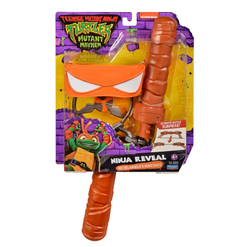 Dospievajúci mutant Ninja korytnačky Michelangelos Nunchuk