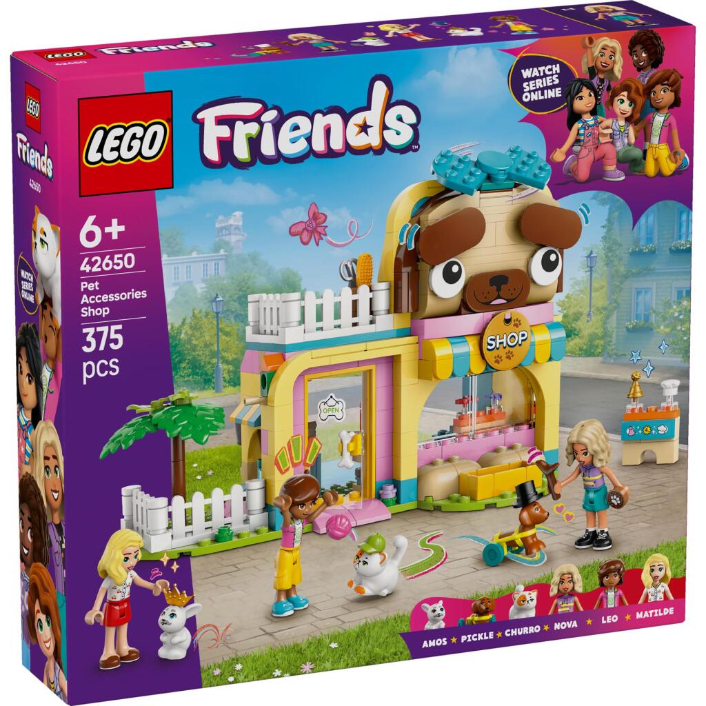 Lego Friends 42650 Obchod s doplnkami pre zvieratá
