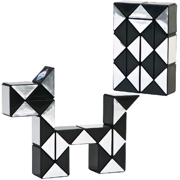 Magické puzzle Clown Games, strieborné, 24 dielikov