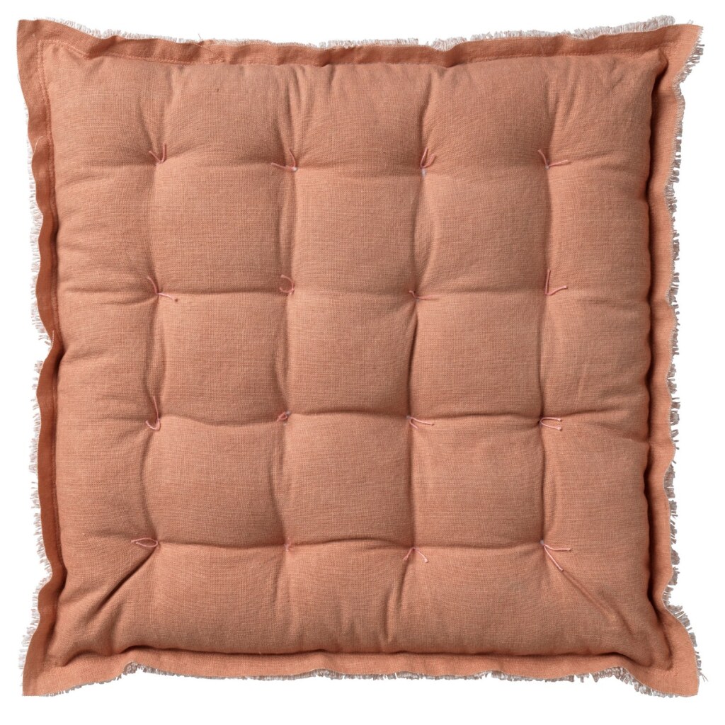 Vankúš na stoličku Dutch Decor Burto 40x40 cm, tlmená hlina