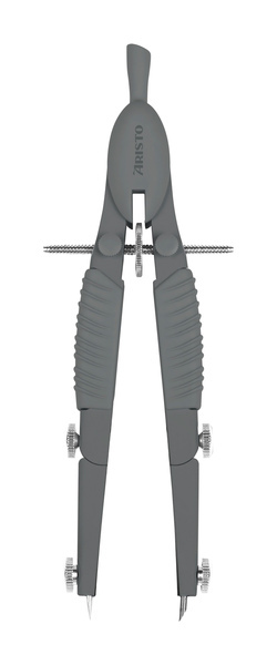 Aristo AR-55816 Rýchlonastaviteľný kompas Topline Matne sivý