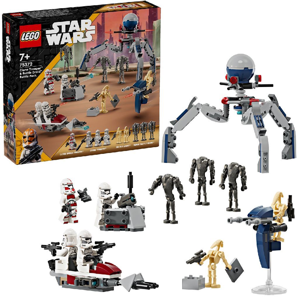 Lego Star Wars 75372 Bojový droid Klonového vojaka