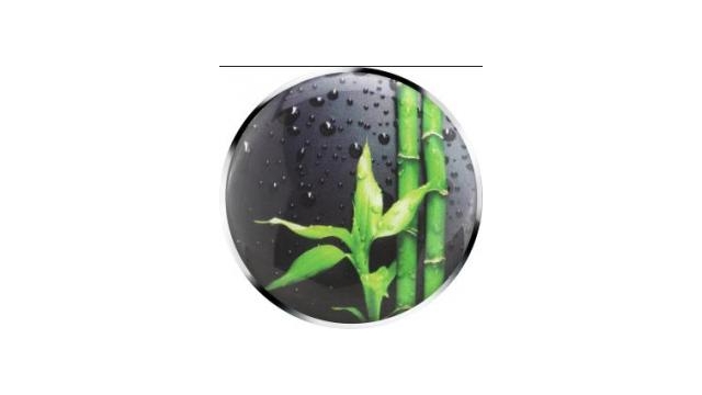 Cornat SA1028 Vypúšťacia zátka Dekor Piano Black 39,5 mm