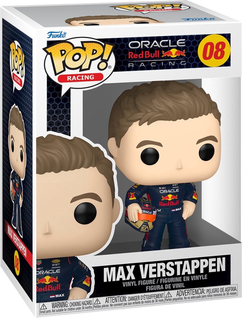 Funko Pop! Formula 1 Max Verstappen s prilbou