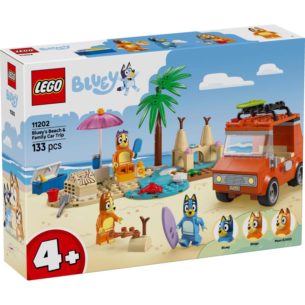 Lego Bluey 11202 Výlet na pláž