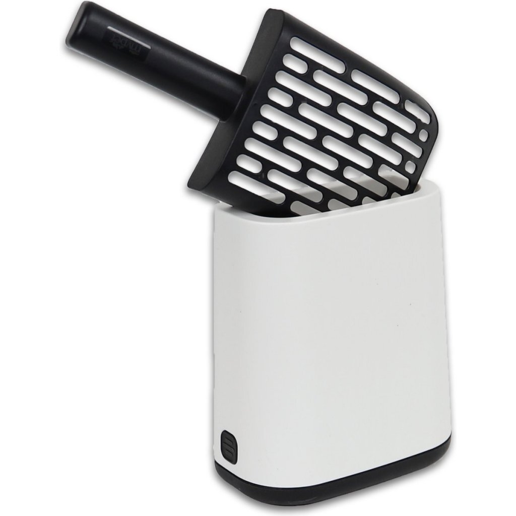 Rotho Biala lopatka na mačaciu podstielku + vrecká a držiaky biela