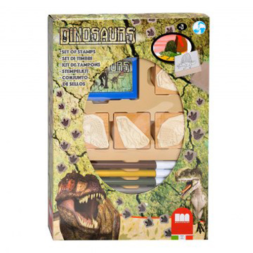 Pečiatka Dino + fixky
