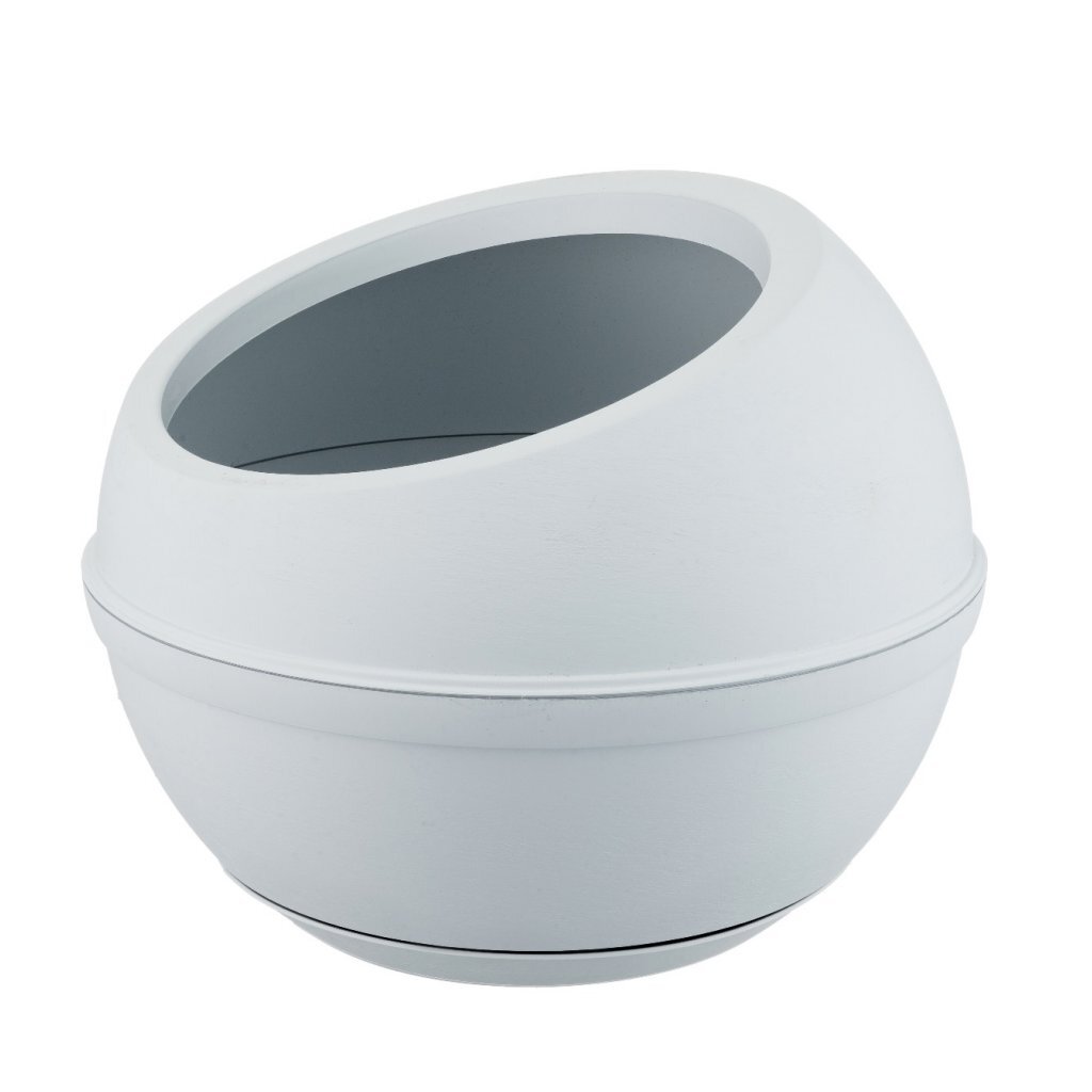 Kvetináč Bama Sfera 23 l 40,5 x 32 cm biely