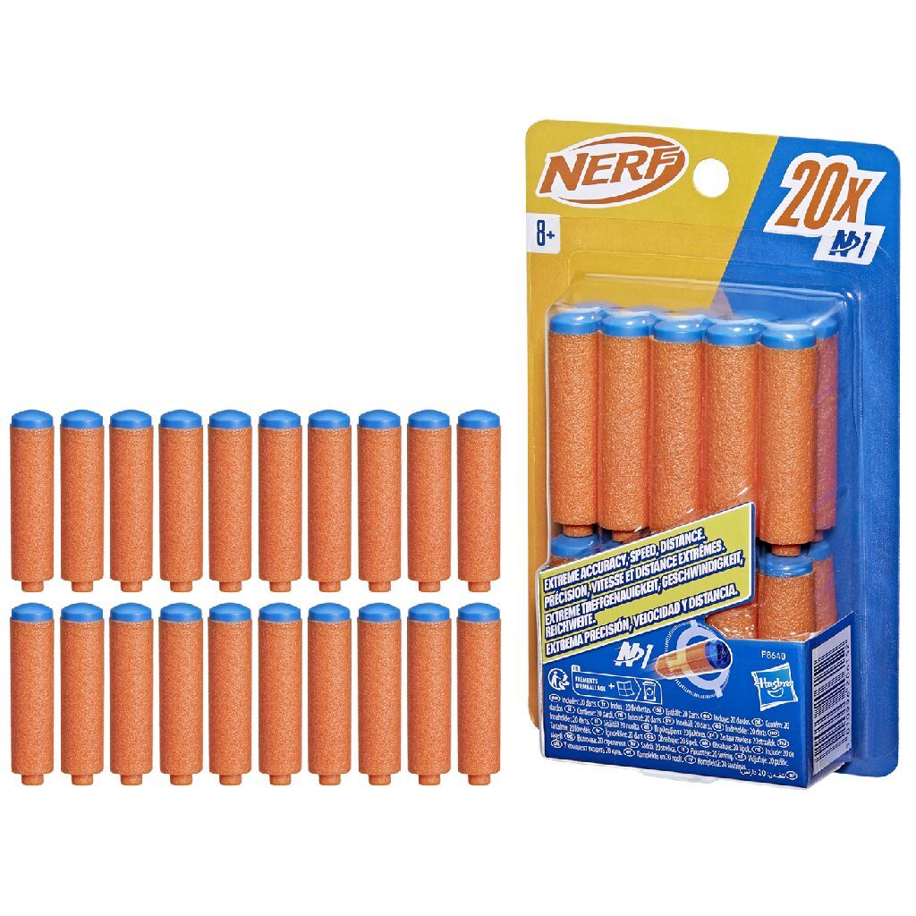 Šípky Nerf N Series 20 kusov