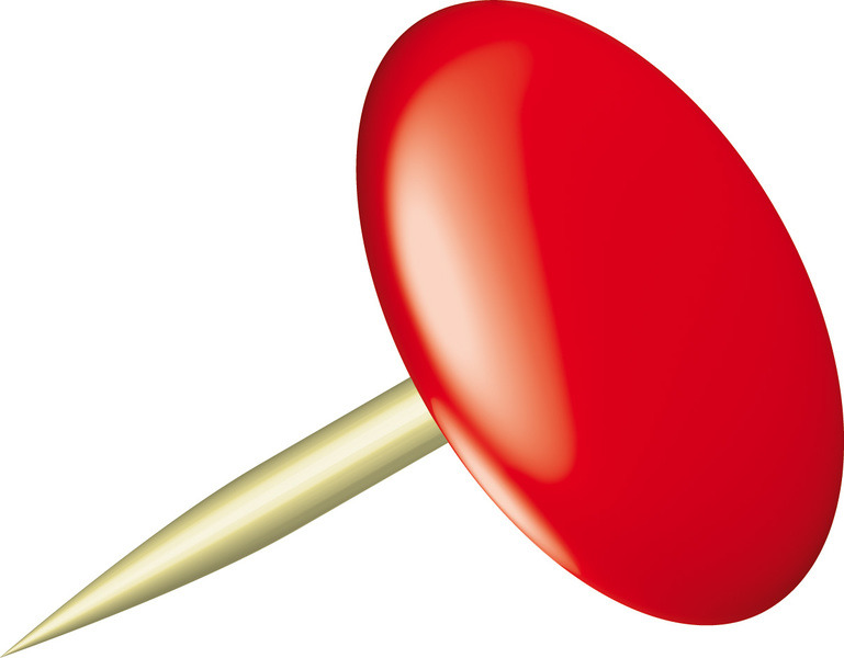 Alco AL-151-12 Špendlíky Sun 9,5 mm mosadzné krabička A 100 kusov červené