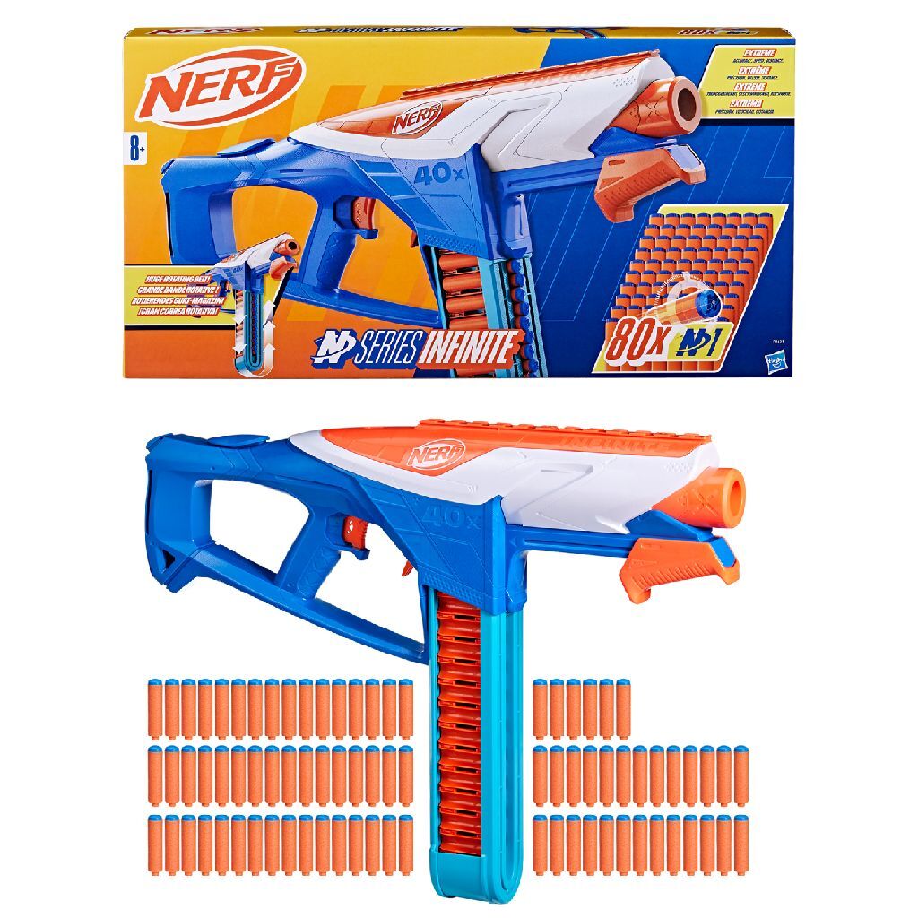 Nerf N Series Infinite Blaster + 80 šípok
