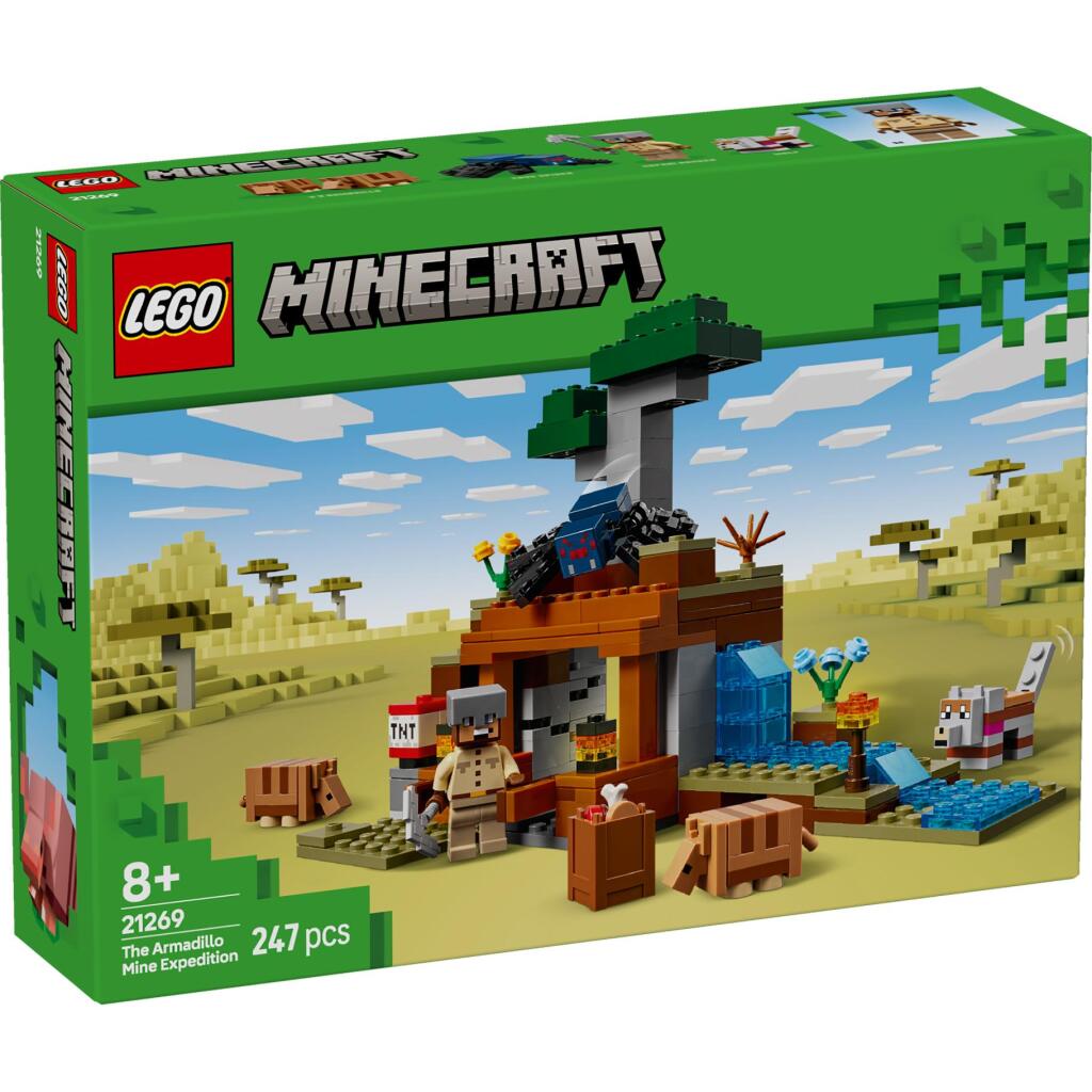 Lego Minecraft 21269 Pásavce v bani