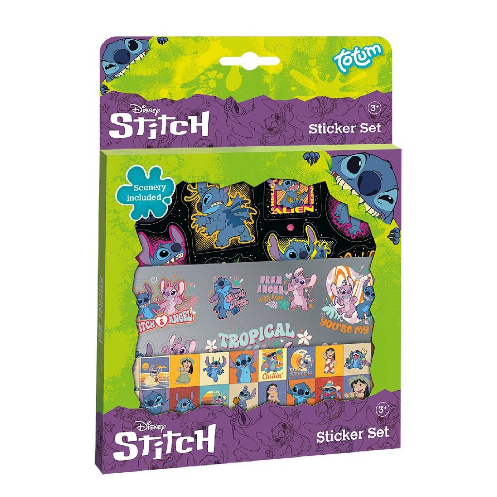 Sada nálepiek Totum Disney Stitch