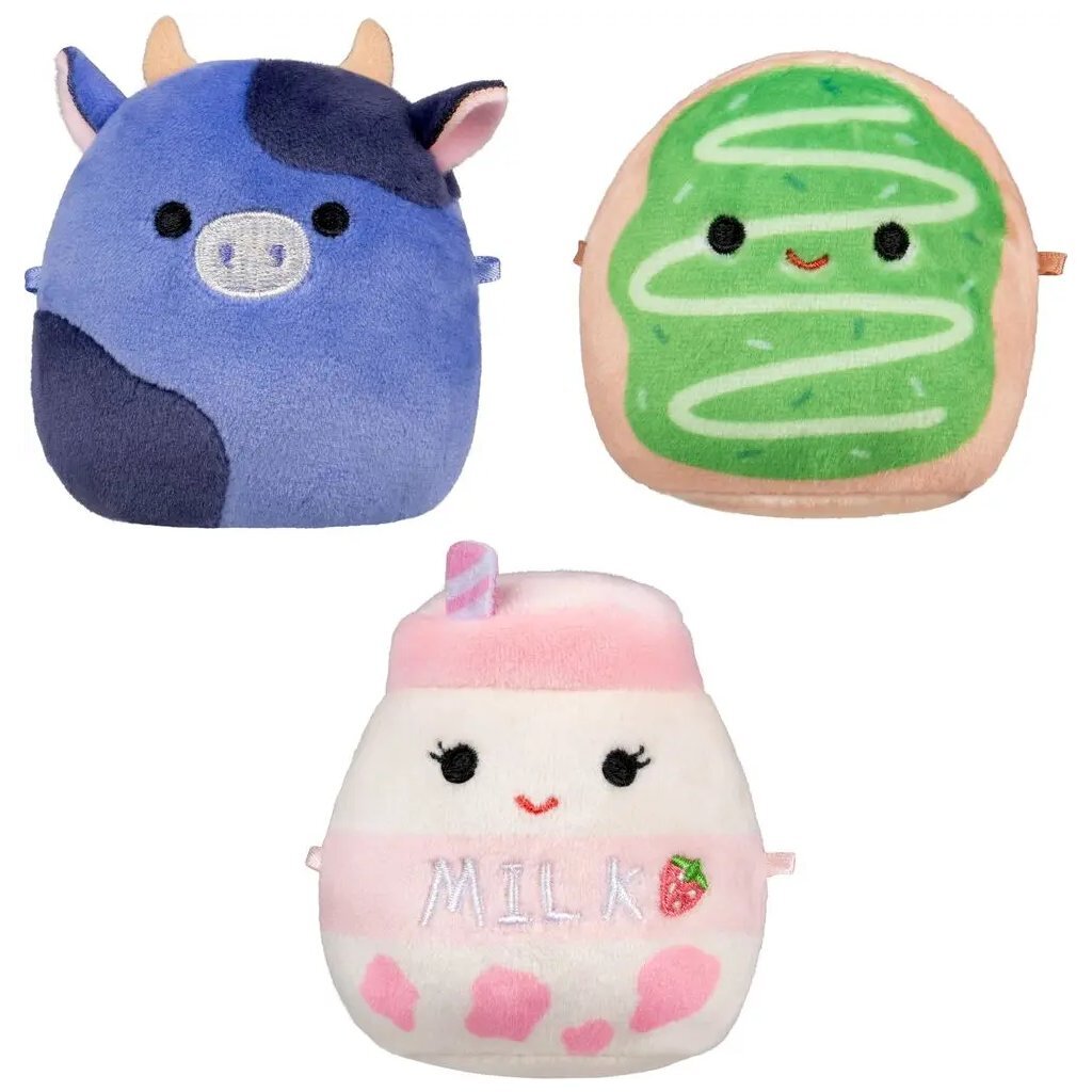 Plyšové hračky Squishmallows Micromallows, ingrediencia, Amelie Daisuke 6,5 cm