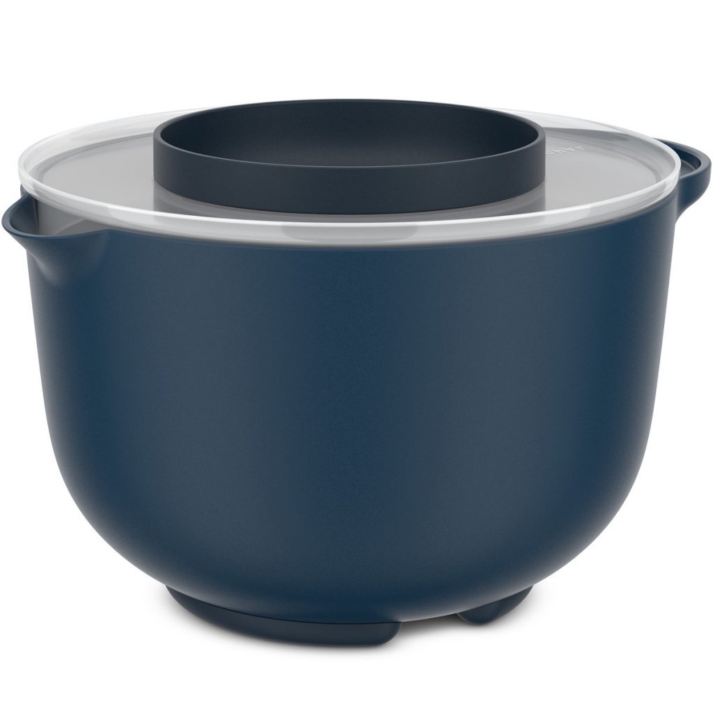 Miešacia misa Mepal s krytom proti striekaniu 3 l tmavomodrá