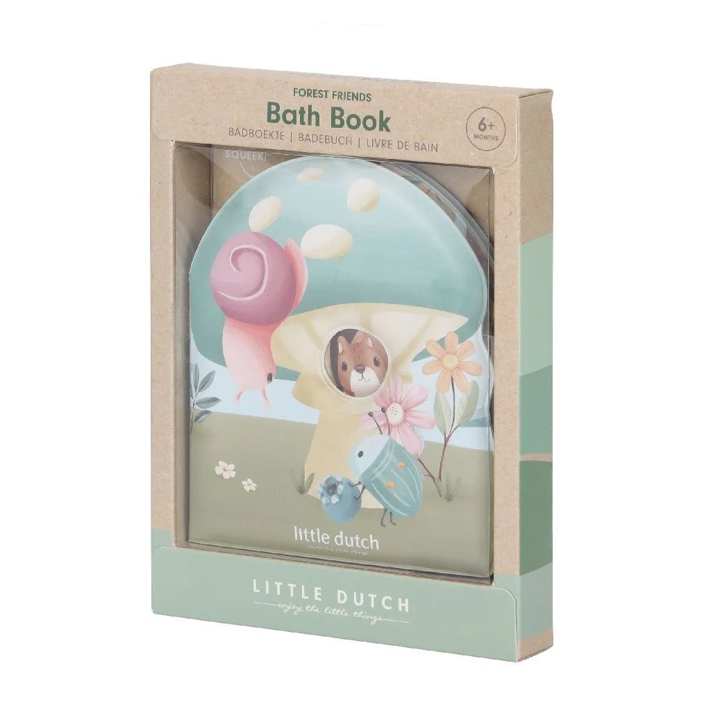 Brožúra o kúpeľni pre priateľov Little Dutch Forest