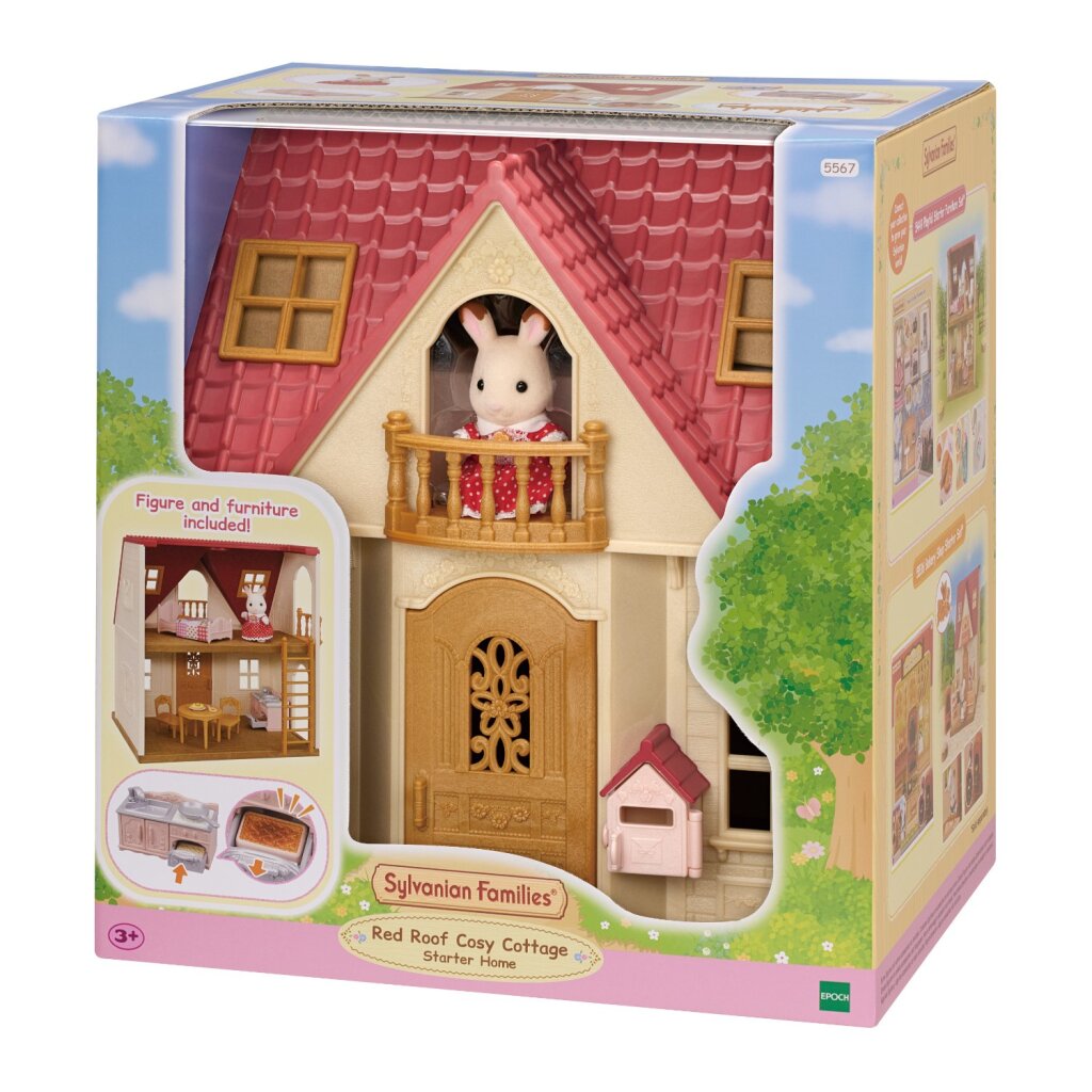 Sylvanian Families 5567 Útulná chatka s červenou strechou
