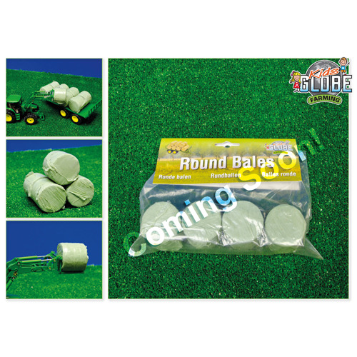 Silážne balíky Kids Globe, 4 kusy, 1:32