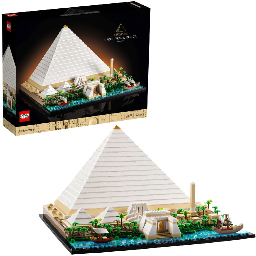 Lego Architecture 21058 Veľká pyramída v Gíze
