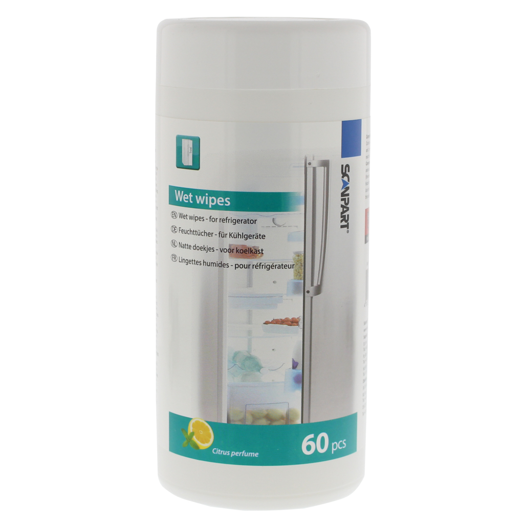 Čistiace obrúsky na chladničky Scanpart 60 kusov