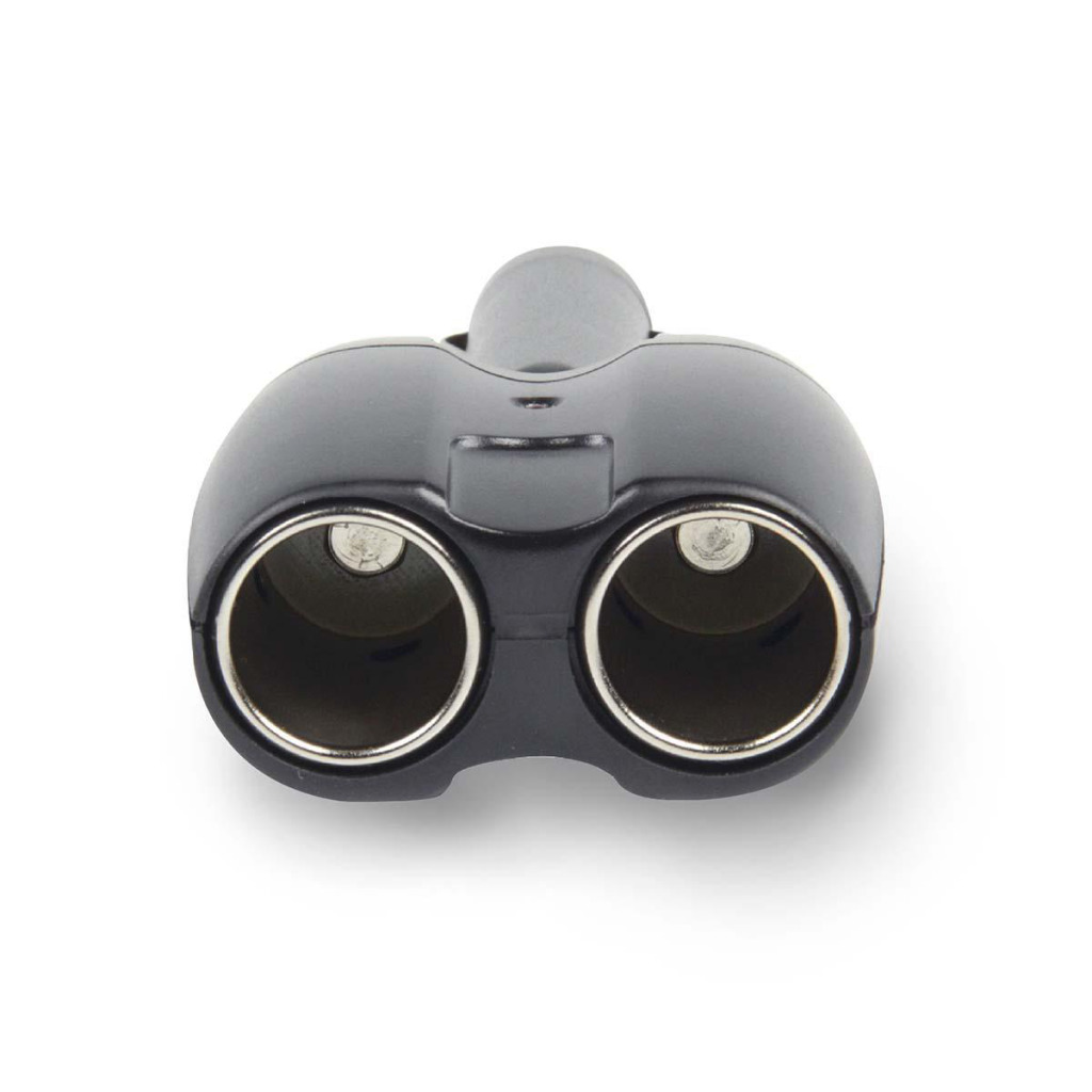 Univerzálny jednosmerný napájací adaptér Nedis DCPA002, 12 V DC, nabíjačka do auta, 2-cestná