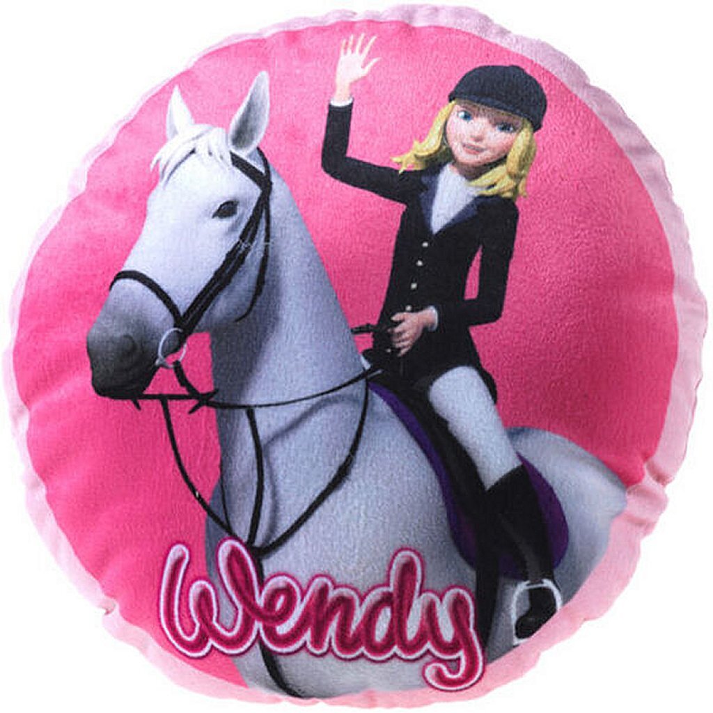 Heunec Ružový maznací vankúš Wendy 25 cm