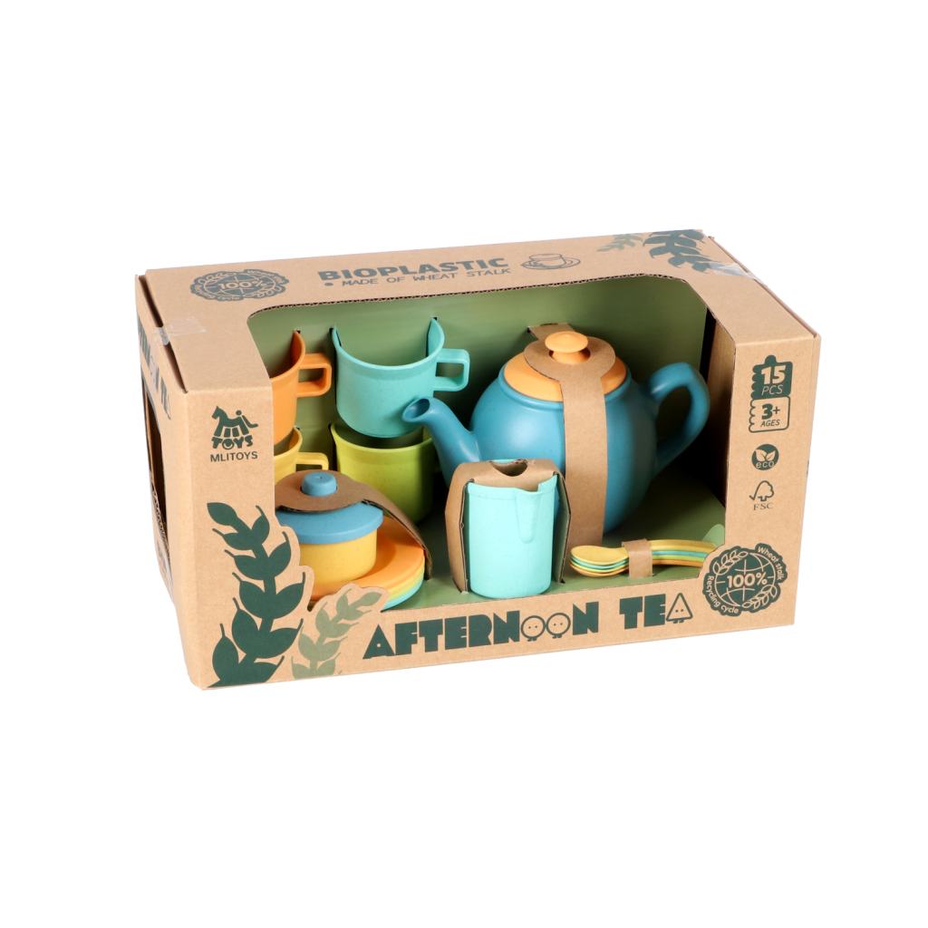 Mlitoys Bioplastický riad 15-dielny