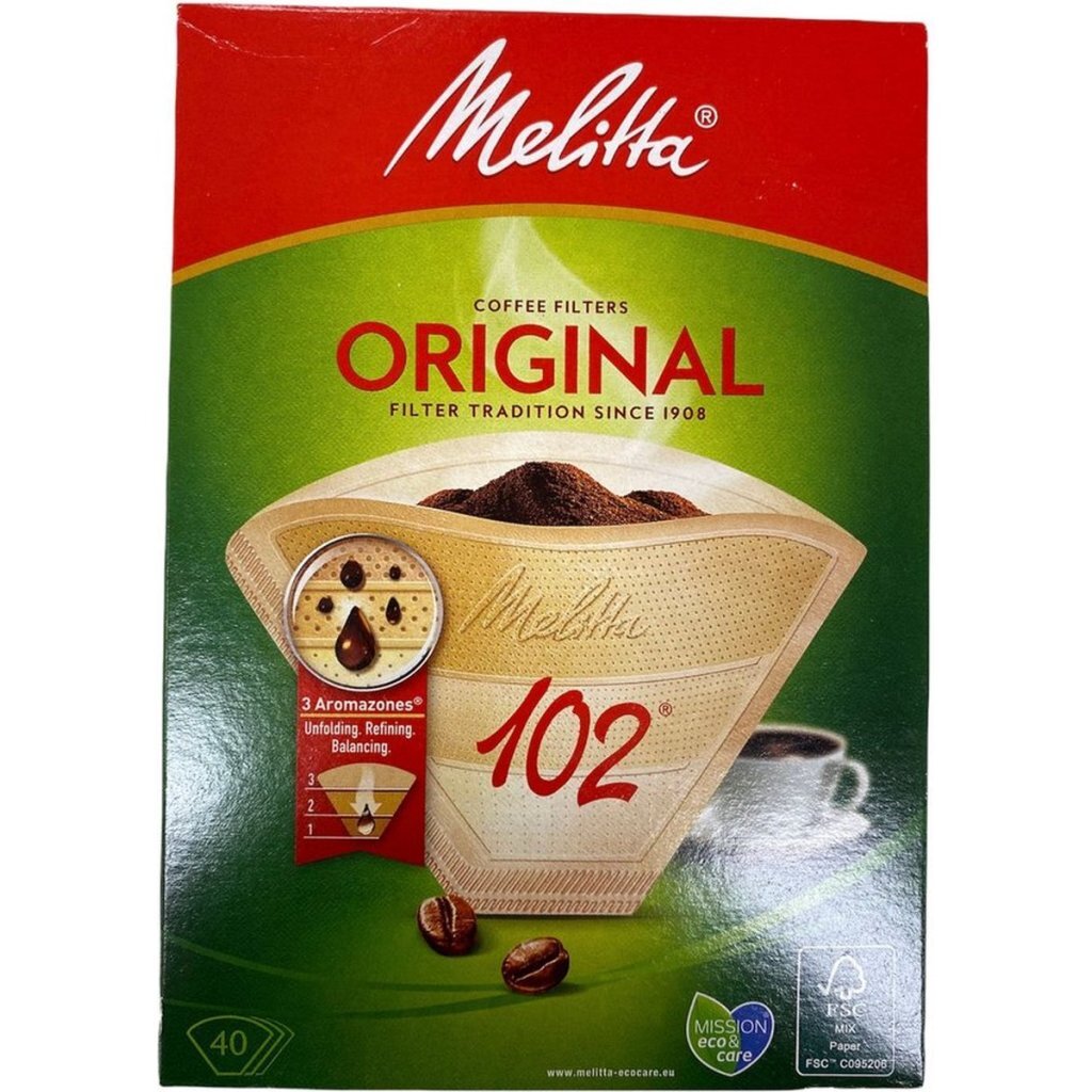 Melitta kávové filtre 102 80 kusov