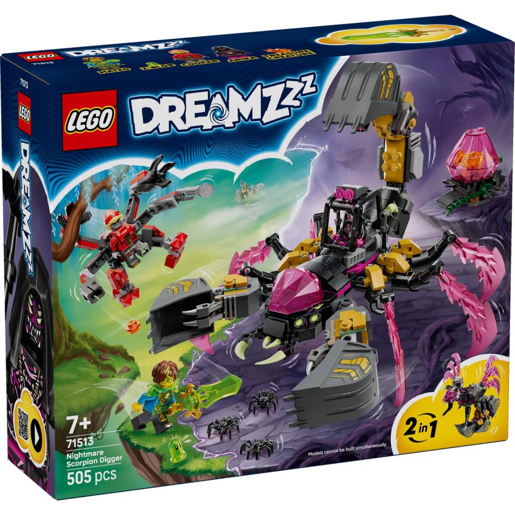 Lego DREAMZzz 71513 Nočná mora a škorpión
