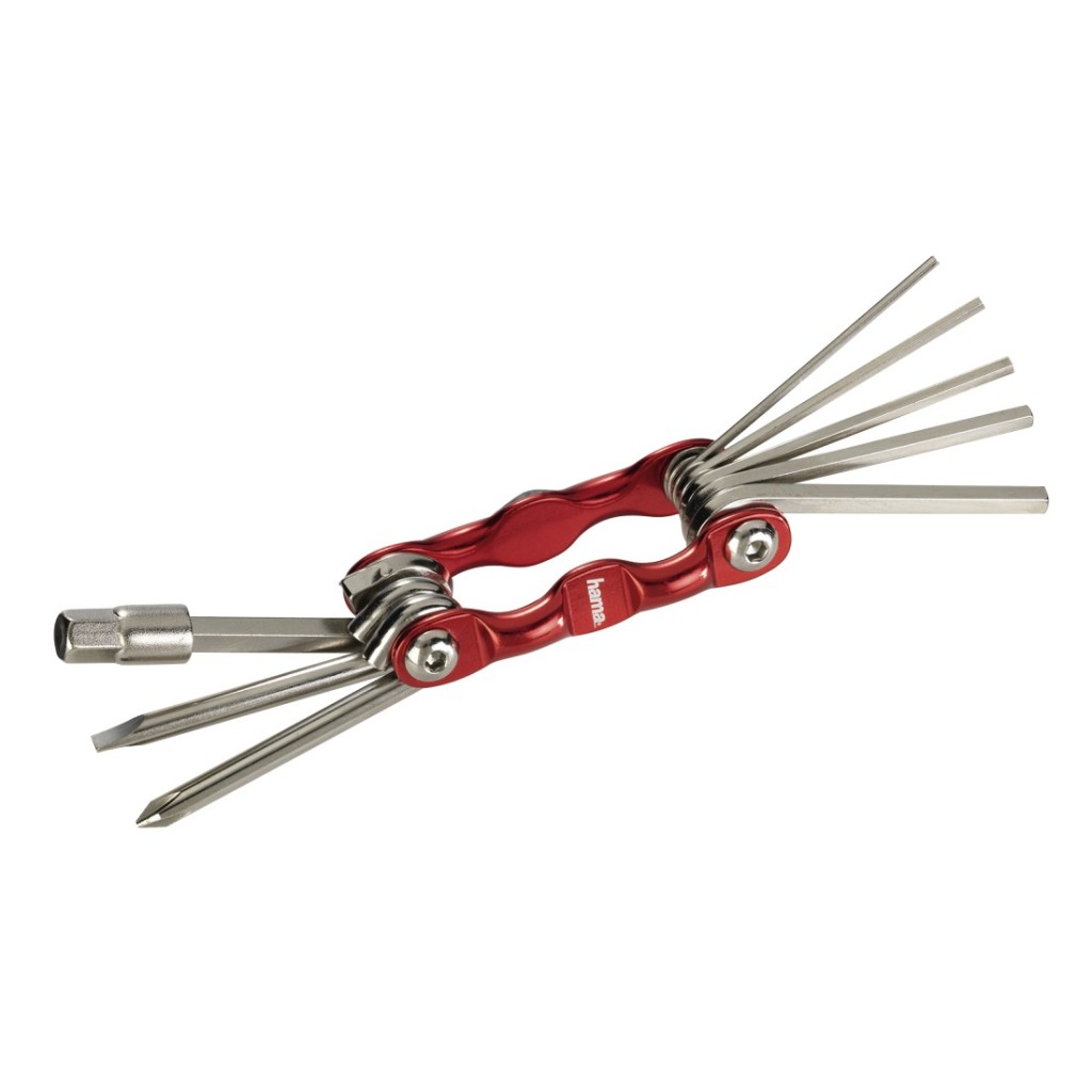 Skladacie mini náradie na bicykel Hama, 9-dielne