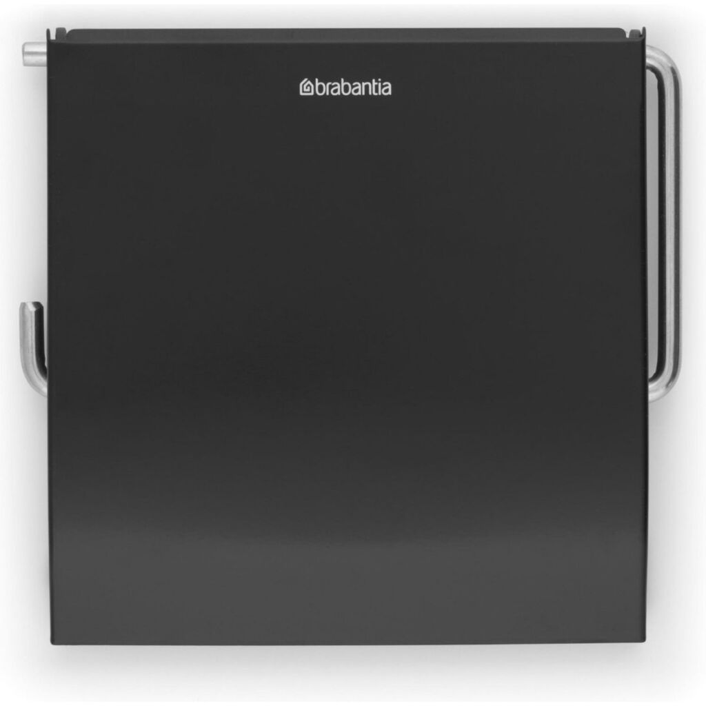 Držiak na toaletný papier Brabantia s vekom, matný čierny