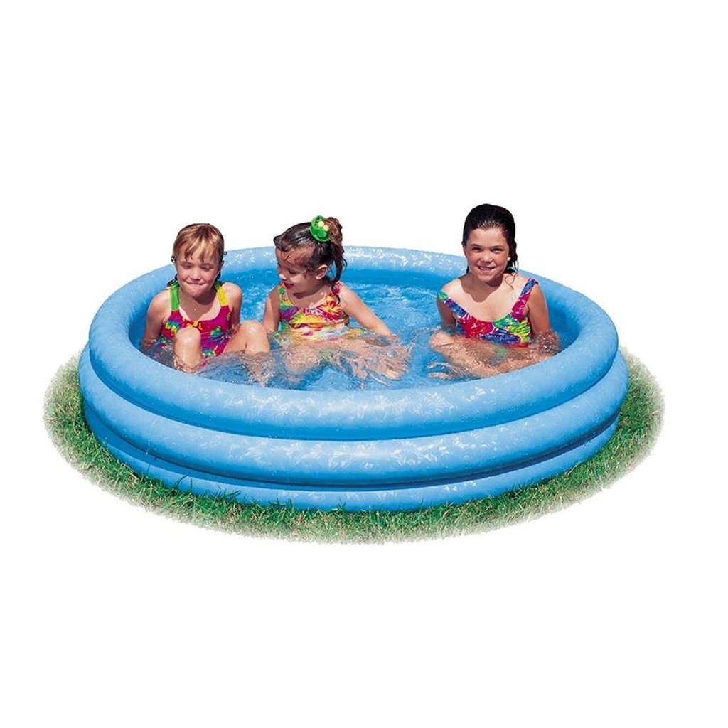 Intex 59416NP Krištáľový bazén 114x25 cm modrý