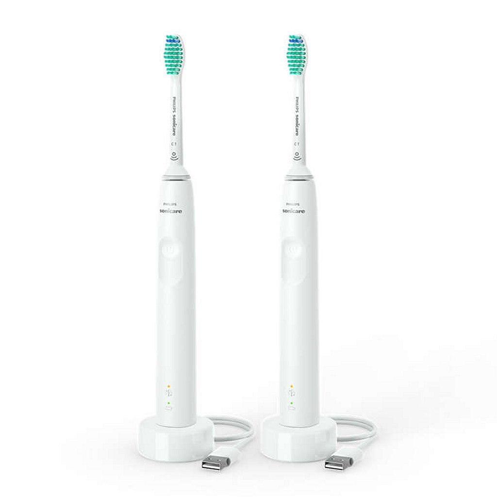 Philips HX3675/13 Elektrická zubná kefka Philips Sonicare 3100 Series Duo Biela