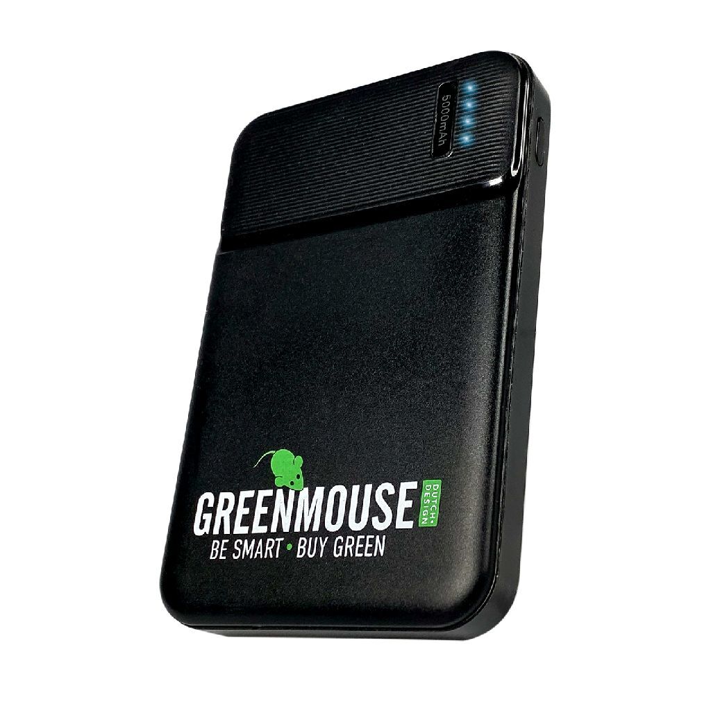 Powerbanka Greenmouse 5000 mAh čierna