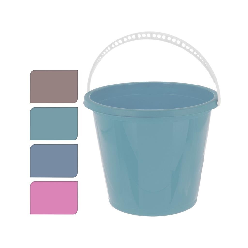 Vedro s pevnou rukoväťou 5L rôzne farby