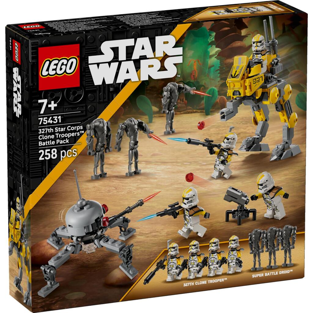 Lego Star Wars 75431 Bojový balíček klonových vojakov 327. hviezdneho zboru