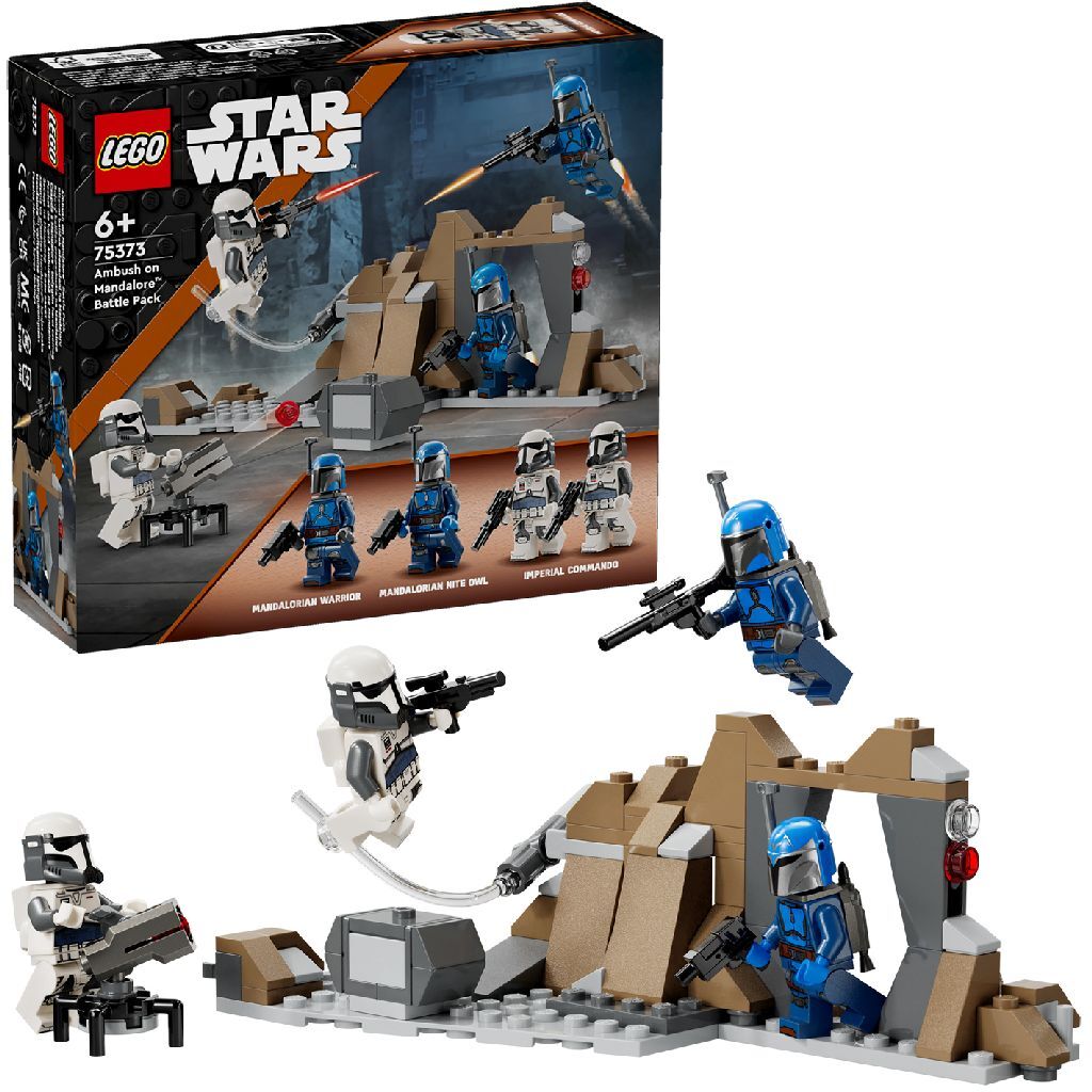 Lego Star Wars 75373 Mandalore a jeho prepadnutie