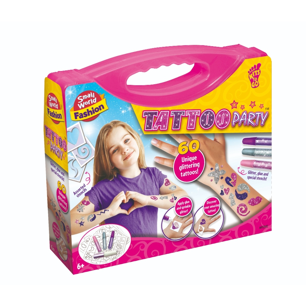 Párty s tetovaním v malom svete módy