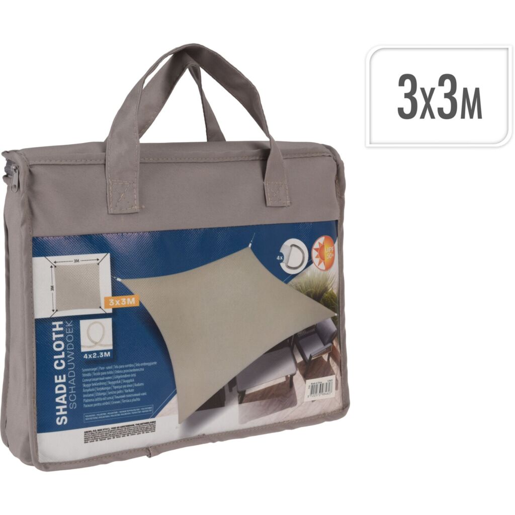 Tieniaca látka 300x300 cm Taupe