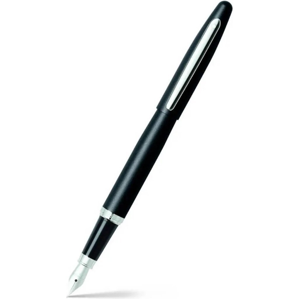 Plniace pero Sheaffer SF-E0940543 VFM F, matné čierne, poniklované