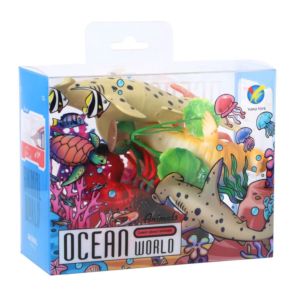 9-dielna sada s morskými zvieratami