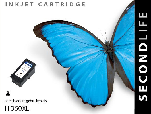 Kangaro SL-11111350 *Kazeta SecondLife HP 350 XL čierna