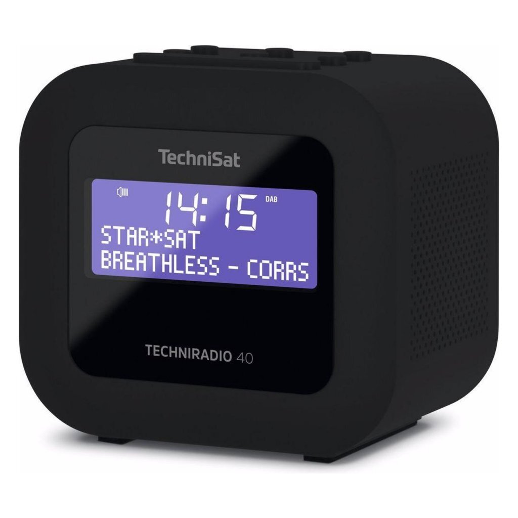 Rádiobudík Technisat Techniradio 40 čierny