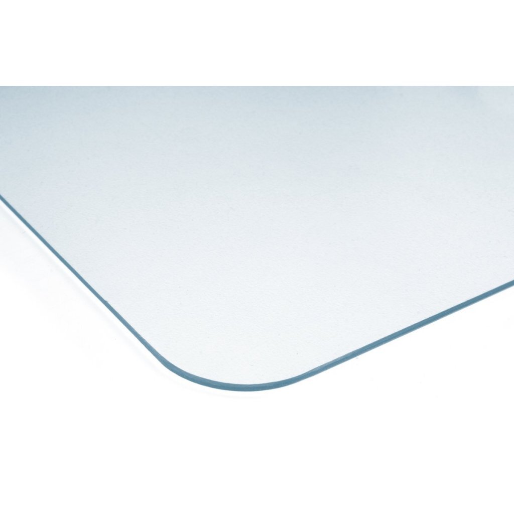 Podlahová rohož Kangaro K-18-1500, tvrdá podlaha, 150x120 cm, priehľadná